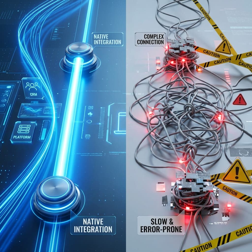 Nativa vs Zapier: ¿Cuál es mejor para Mercado Pago y tu CRM?